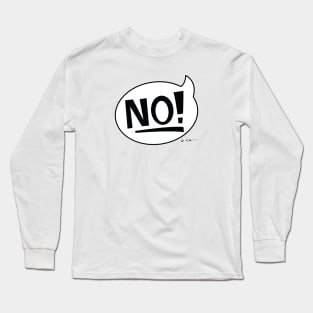 "No Shirt, Sherlock!" Long Sleeve T-Shirt